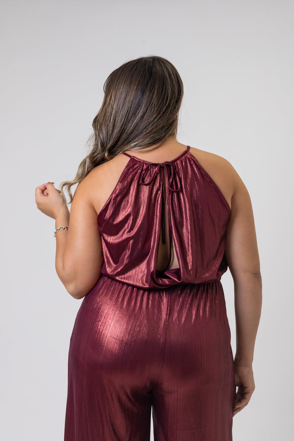 Holiday Metallic Jumpsuit