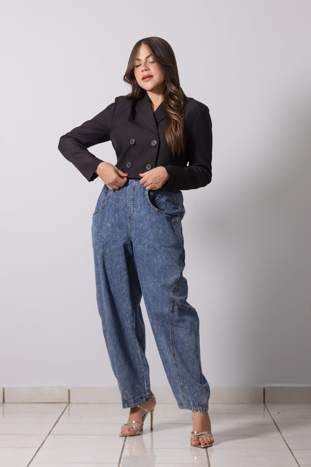 Emy Cropped Trench Coat