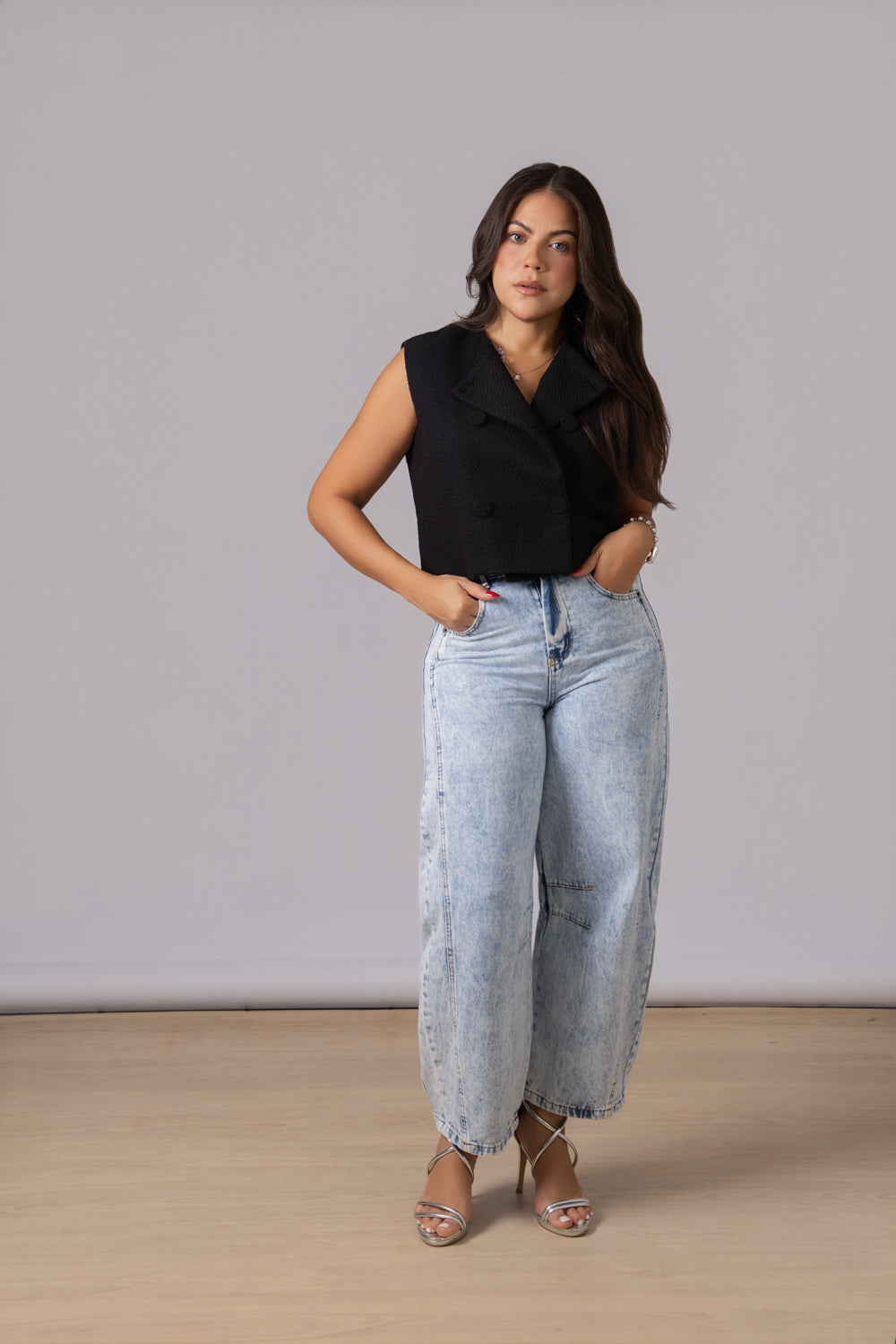 Eleganza Black Vest