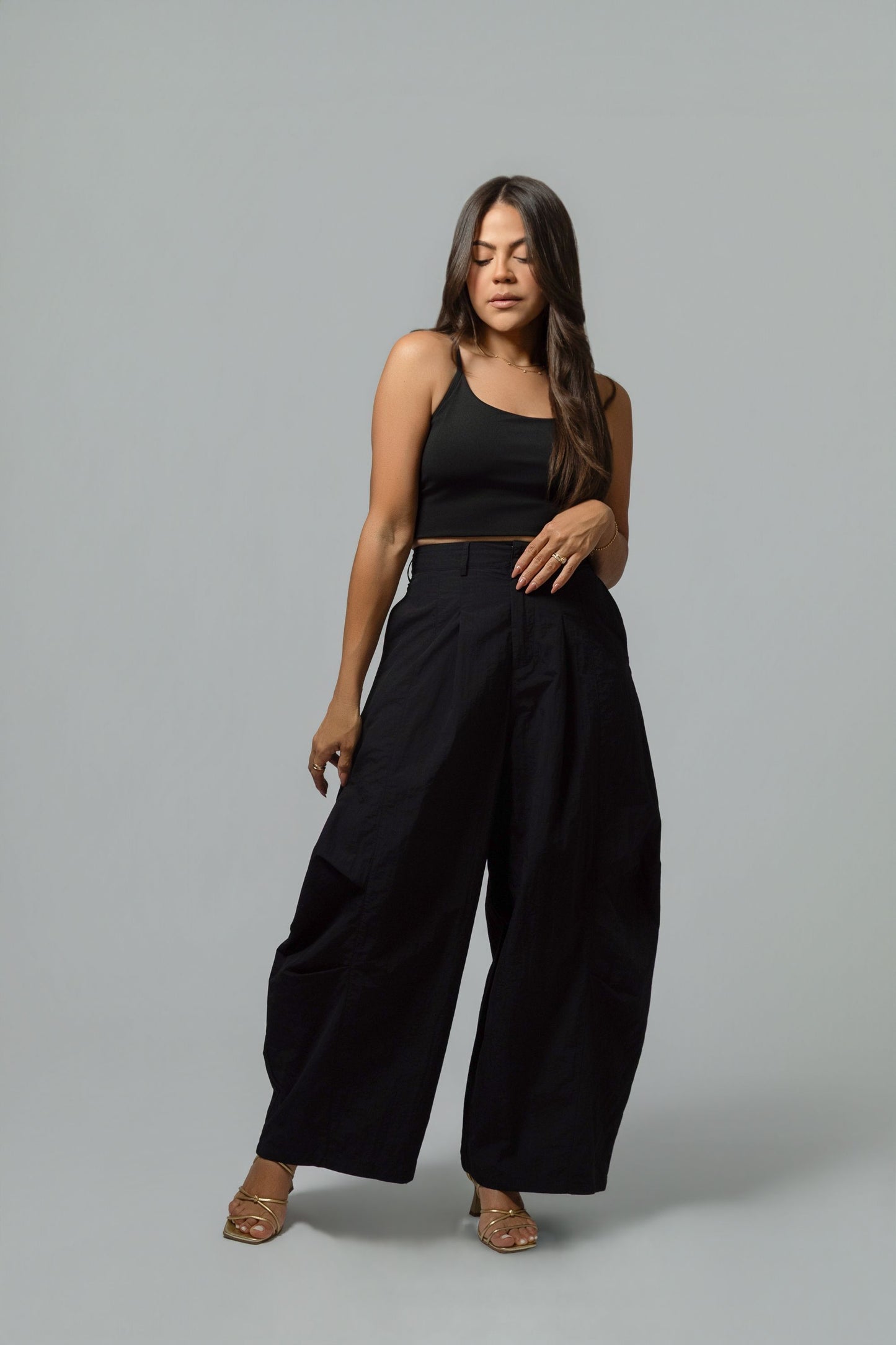 Briza Balloon Black Pants