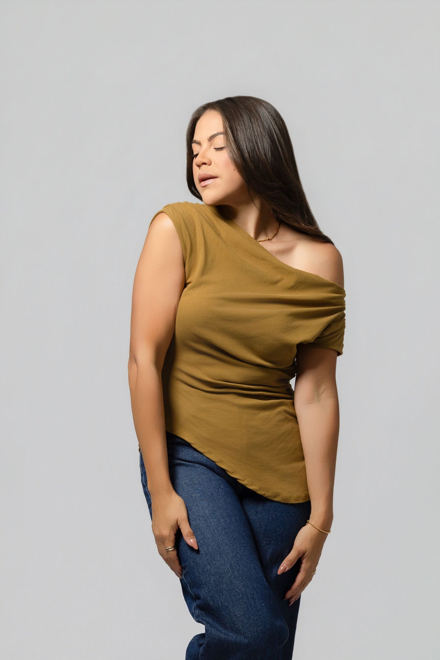 Lola Olive Top