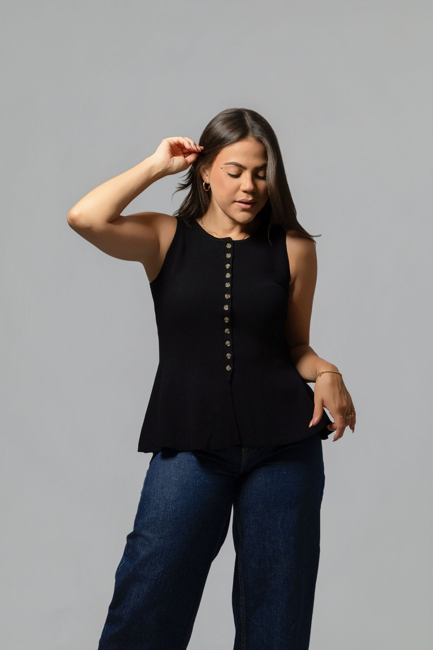 Ania Black Top