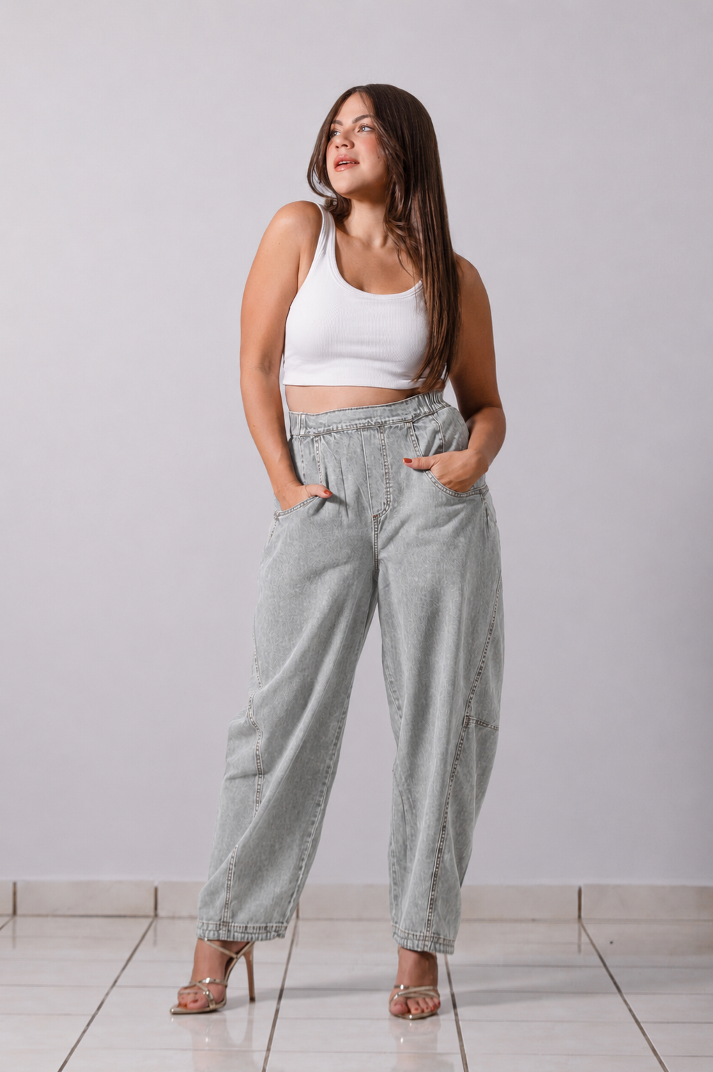 Vintage Gray Jeans