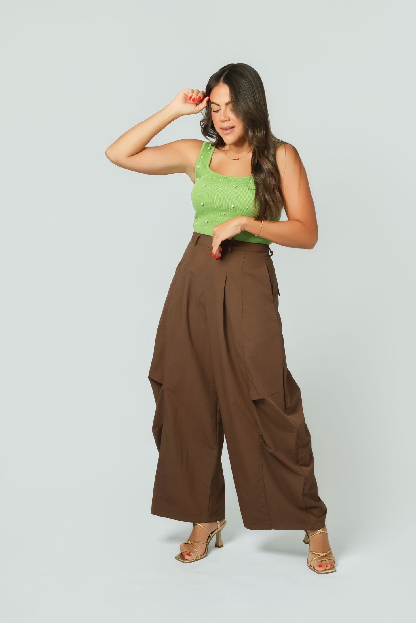 Perla Sage Top