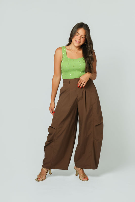 Perla Sage Top