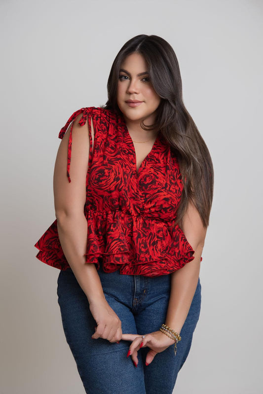 Red Rose Top